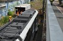 Unfall zwischen zwei KVB Bahnen Koeln Hoehenhaus Im Weidenbruch P217